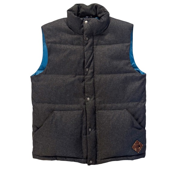 The North Face Other - The North Face Puffer Vest Goose Down Men's M Medium Grey zipper gorpcore winter